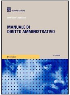 MANUALE DI DIRITTO AMMINISTRATIVO