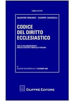 CODICE DEL DIRITTO ECCLESIASTICO