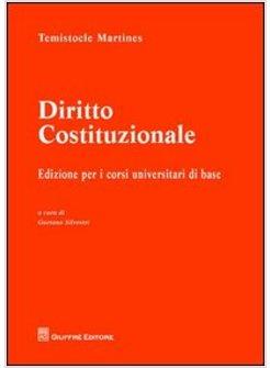 DIRITTO COSTITUZIONALE EDIZIONE PER I CORSI UNIVERSITARI DI BASE
