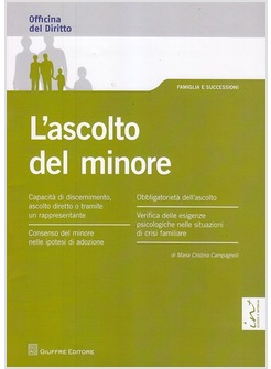 L'ASCOLTO DEL MINORE 