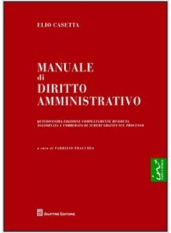 MANUALE DI DIRITTO AMMINISTRATIVO