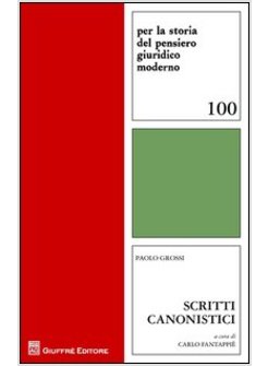 SCRITTI CANONISTICI