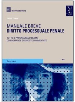 DIRITTO PROCESSUALE PENALE. MANUALE BREVE