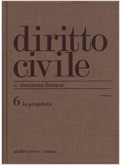 DIRITTO CIVILE 6 LA PROPRIETA'