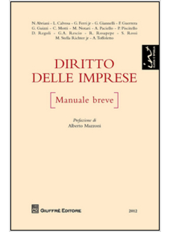 DIRITTO DELLE IMPRESE. MANUALE BREVE