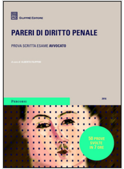PARERI DI DIRITTO PENALE