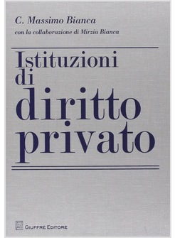 ISTITUZIONI DI DIRITTO PRIVATO - VECCHIA EDIZIONE 2016