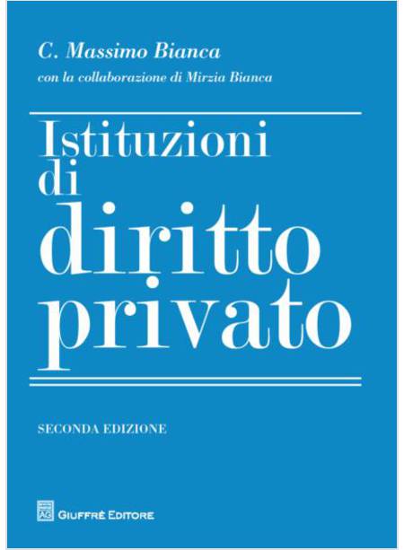 ISTITUZIONI DI DIRITTO PRIVATO  2018