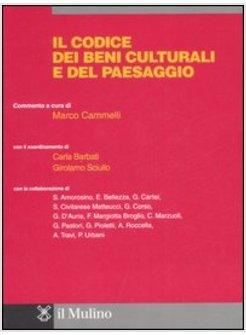 CODICE DEI BENI CULTURALI E DEL PAESAGGIO (IL)