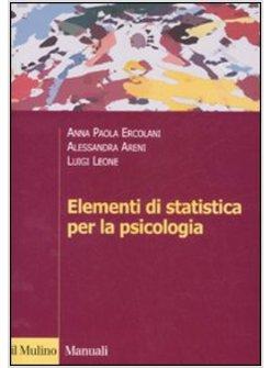 ELEMENTI DI STATISTICA PER LA PSICOLOGIA