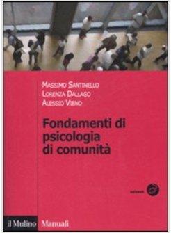 FONDAMENTI DI PSICOLOGIA DI COMUNITA'