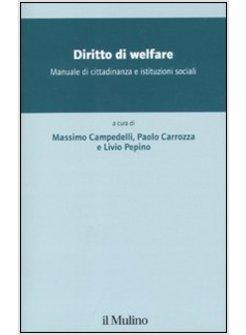 DIRITTO DI WELFARE  MANUALE DI CITTADINANZA E ISTITUZIONI SOCIALI