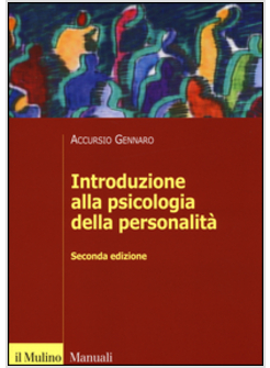 INTRODUZIONE ALLA PSICOLOGIA DELLA PERSONALITA'