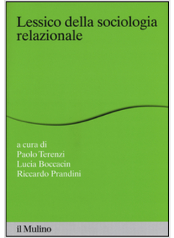 LESSICO DELLA SOCIOLOGIA RELAZIONALE