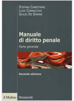 MANUALE DI DIRITTO PENALE. PARTE GENERALE