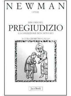 DISCORSI SUL PREGIUDIZIO