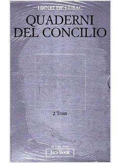 QUADERNI DEL CONCILIO 2 TOMI