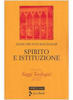 SPIRITO E ISTITUZIONE