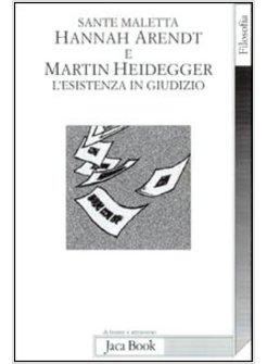 HANNAH ARENDT E MARTIN HEIDEGGER