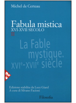 FABULA MISTICA. XVI-XVII SECOLO. VOL. 2