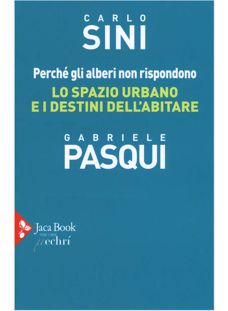 PERCHE' GLI ALBERI NON RISPONDONO. LO SPAZIO URBANO E I DESTINI DELL'ABITARE