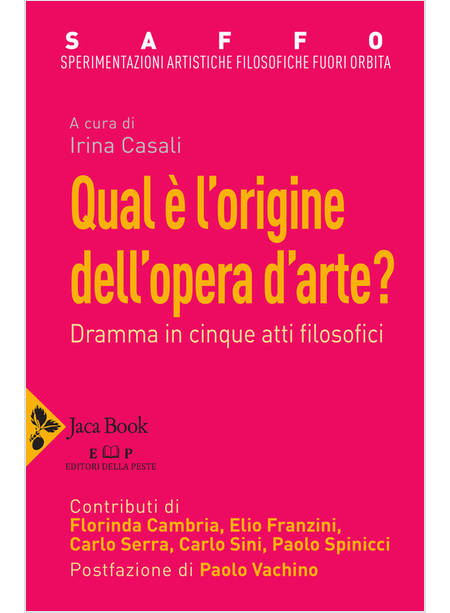 QUAL E' L'ORIGINE DELL'OPERA D'ARTE?