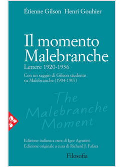 IL MOMENTO MALEBRANCHE. LETTERE 1920-1936