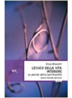 LESSICO DELLA VITA INTERIORE