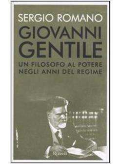 GIOVANNI GENTILE