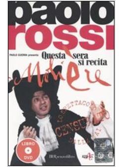 QUESTA SERA SI RECITA LIBRO +DVD