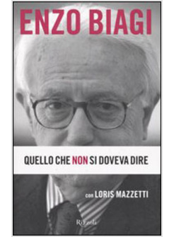 QUELLO CHE NON SI DOVEVA DIRE