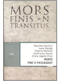 MORTE FINE O PASSAGGIO?