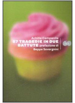 87 TRAGEDIE IN DUE BATTUTE