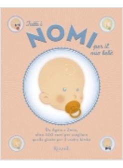 TUTTI I NOMI PER IL MIO BEBE'