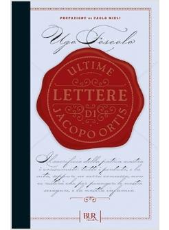 LE ULTIME LETTERE DI JACOPO ORTIS
