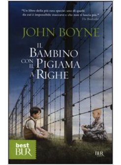 IL BAMBINO CON IL PIGIAMA A RIGHE