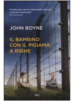 IL BAMBINO CON IL PIGIAMA A RIGHE