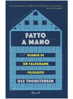 FATTO A MANO. DIARIO DI UN FALEGNAME FILOSOFO