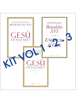 KIT GESU' DI NAZARET VOL 1 + VOL 2 + VOL 3