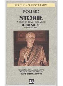 STORIE TESTO GRECO A FRONTE VOL IV LIBRI VII-XI