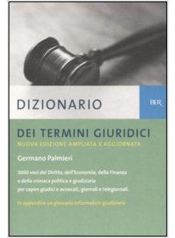 DIZIONARIO DEI TERMINI GIURIDICI