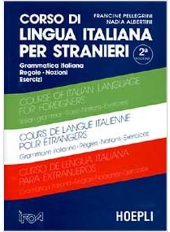 CORSO DI LINGUA ITALIANA PER STRANIERI