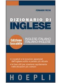 DIZIONARIO DI INGLESE INGLESE-ITALIANO ITALIANO-INGLESE