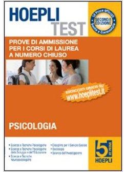 HOEPLI TEST VOL 5 PROVE DI AMMISSIONE PSICOLOGIA
