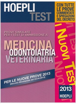 HOEPLI TEST PROVE PER MEDICINA