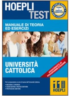 MANUALE DI TEORIA ED ESERCIZI UNIVERSITA' CATTOLICA