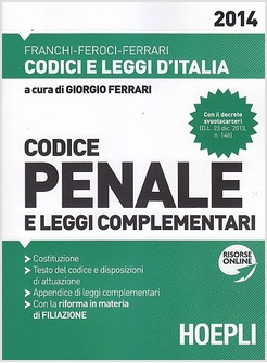 CODICE PENALE 2014