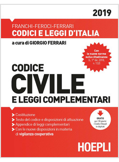 CODICE CIVILE E LEGGI COMPLEMENTARI