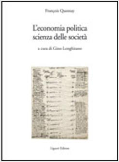 ECONOMIA POLITICA SCIENZA DELLE SOCIETA' (L')