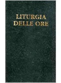 LITURGIA DELLE ORE VOL 1 TEMPO DI AVVENTO TEMPO DI NATALE